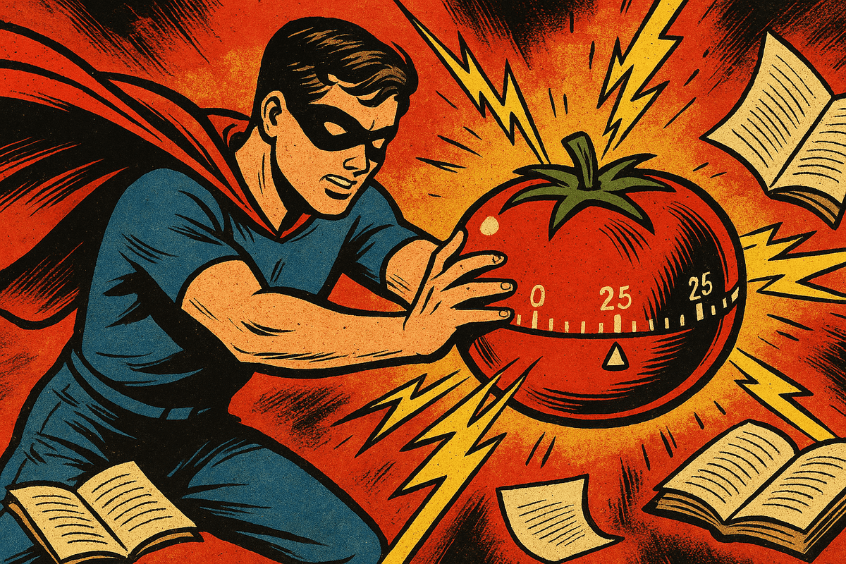 Procastinador implementa la técnica pomodoro