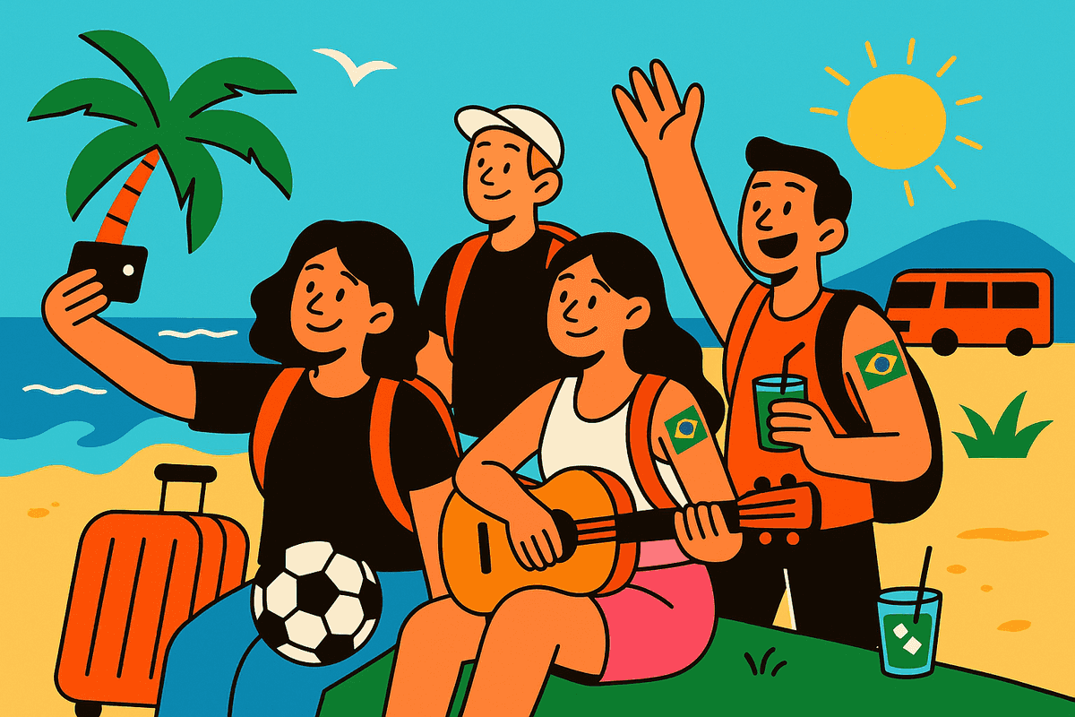 viajes a brasil con amigos
