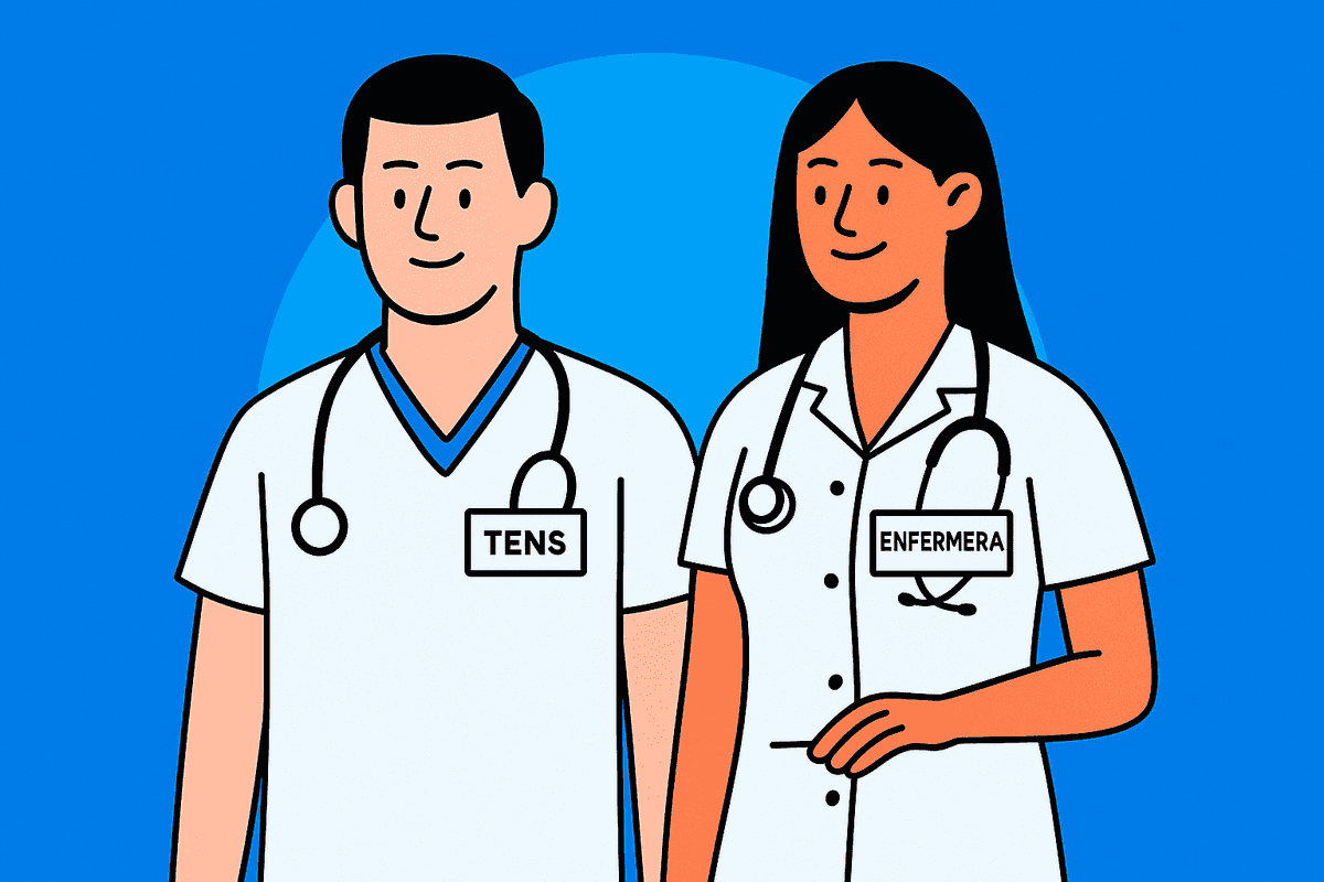 diferencias entre tens y enfermera